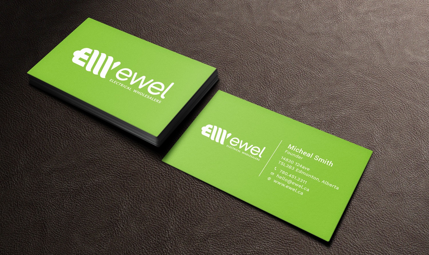 Business Card Design by Tripti Ranjan Gain for EWEL | Design #18171194