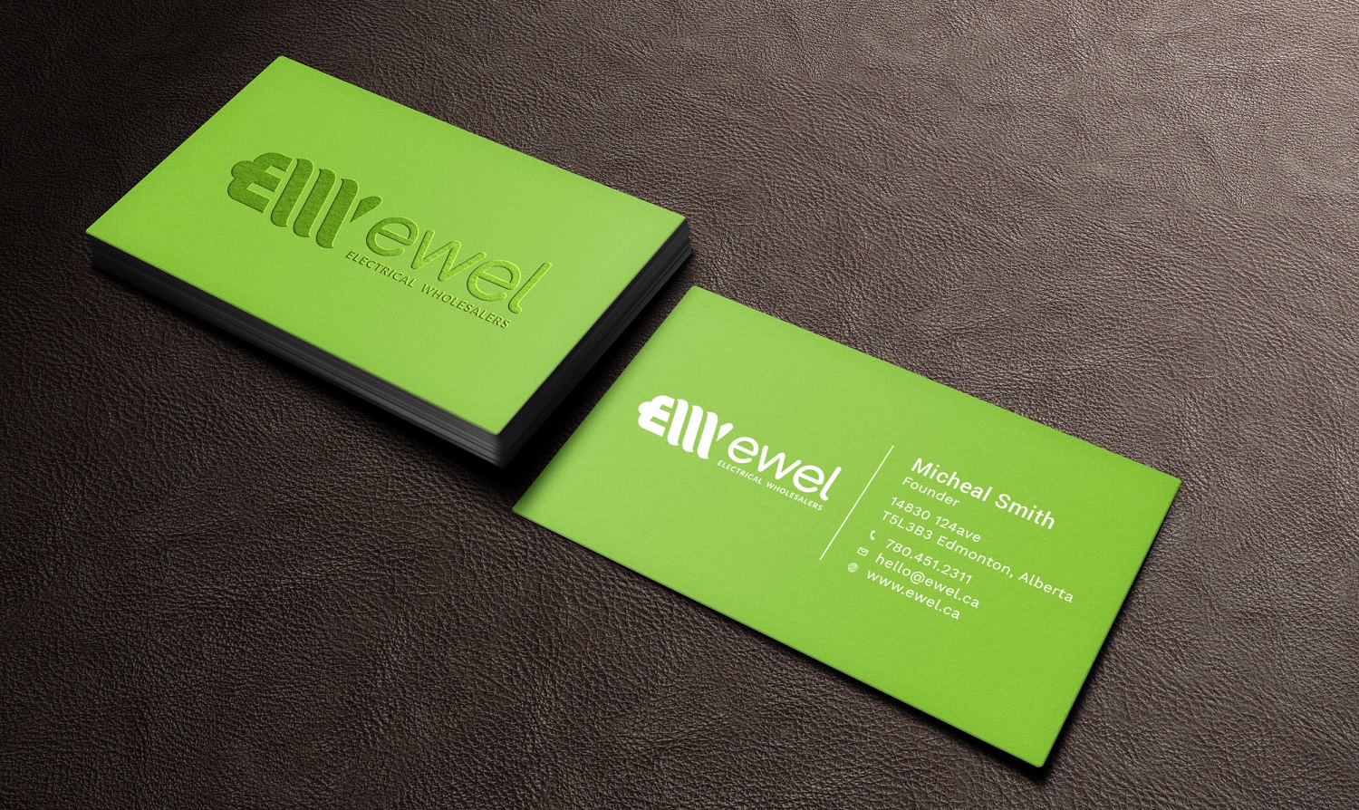Business Card Design by Tripti Ranjan Gain for EWEL | Design #18171196