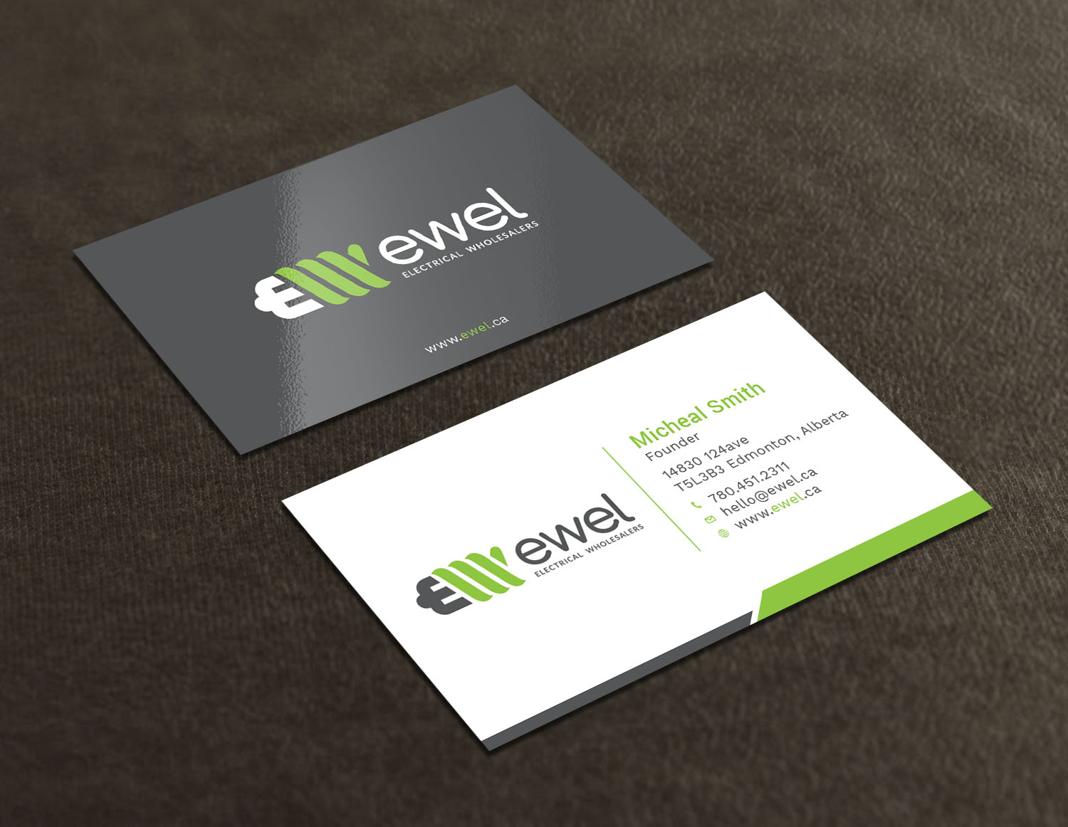 Business Card Design by Tripti Ranjan Gain for EWEL | Design #18171199
