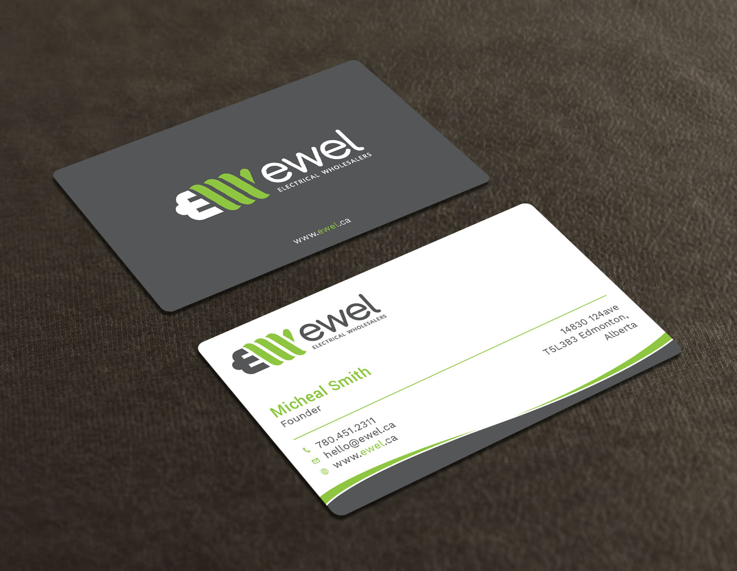 Business Card Design by Tripti Ranjan Gain for EWEL | Design #18171212