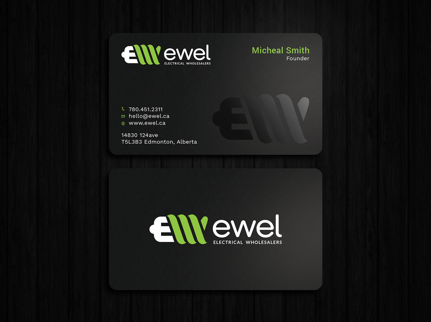 Business Card Design by Tripti Ranjan Gain for EWEL | Design #18171231