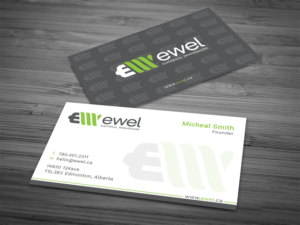 Visitenkarten-Design von Tripti Ranjan Gain für EWEL | Design: #18171250