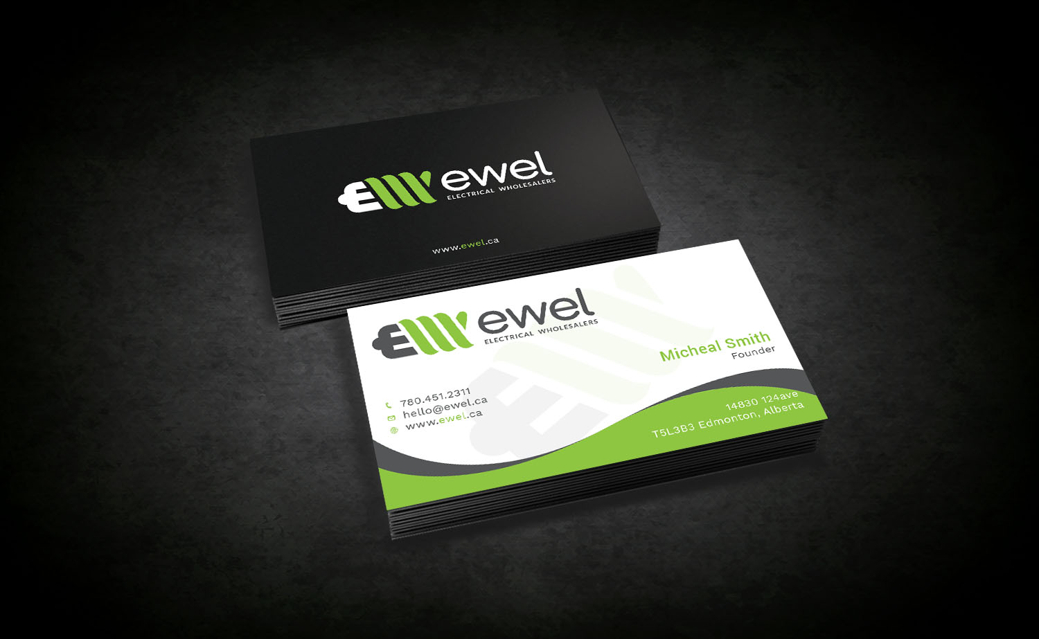 Business Card Design by Tripti Ranjan Gain for EWEL | Design #18171290