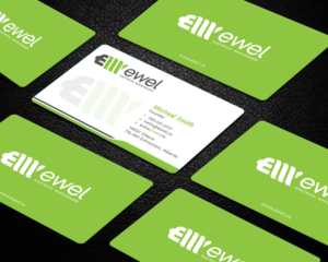 Diseño de Tarjeta de Presentación por Tripti Ranjan Gain para EWEL | Diseño: #18171299