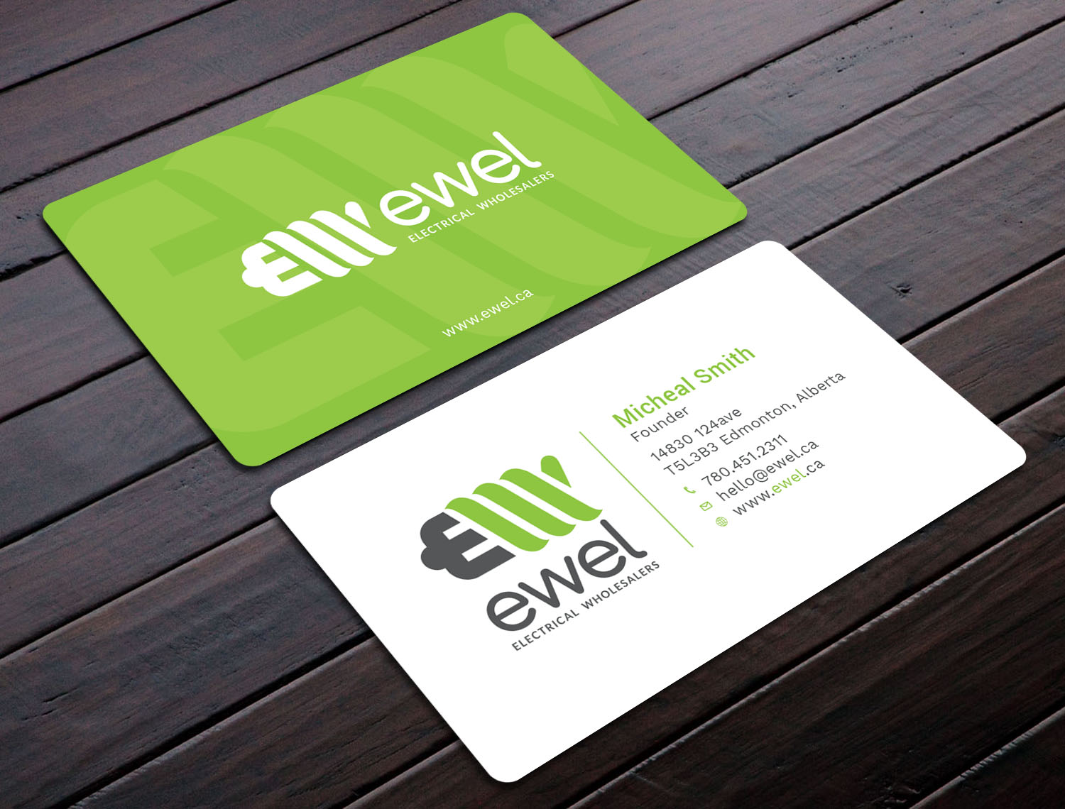 Business Card Design by Tripti Ranjan Gain for EWEL | Design #18171300