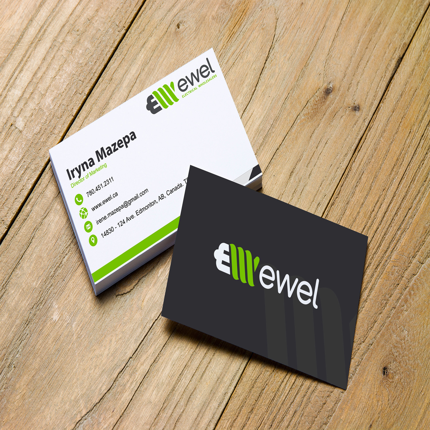 Business Card Design by DesignMe Graphics for EWEL | Design #18225204