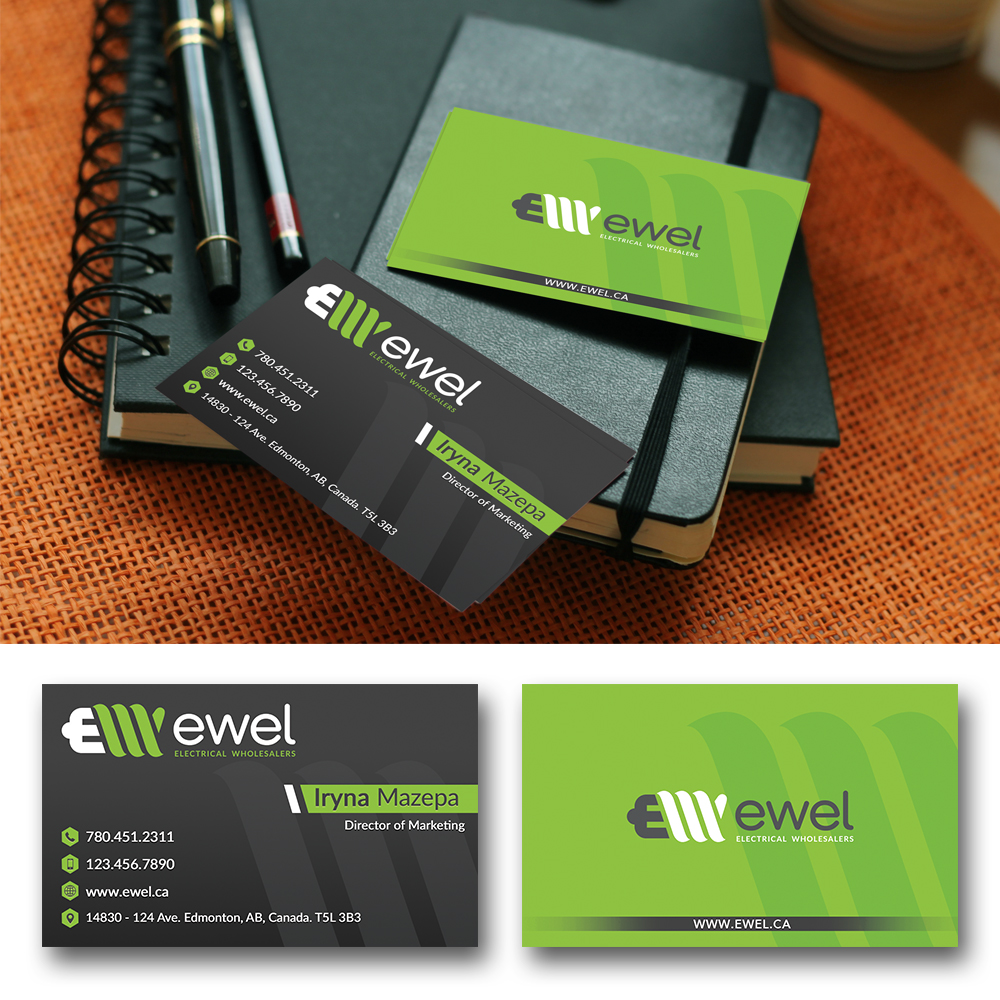 Business Card Design by codopoliz.solutions for EWEL | Design #18198750
