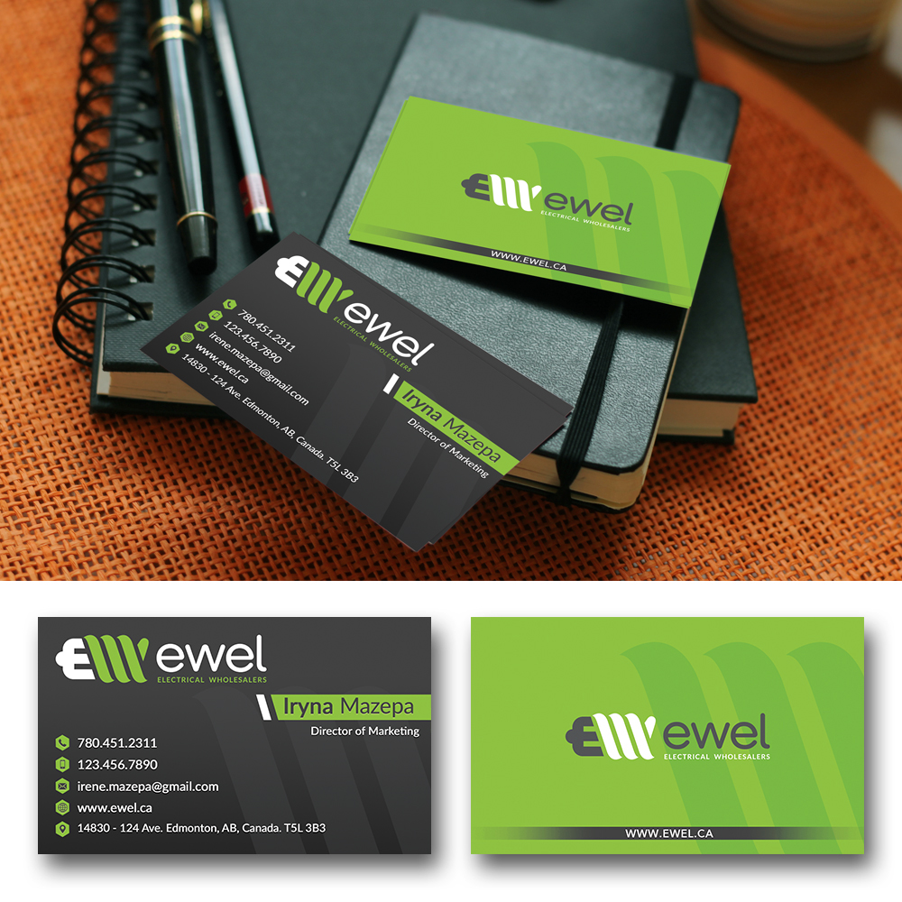 Business Card Design by codopoliz.solutions for EWEL | Design #18199736