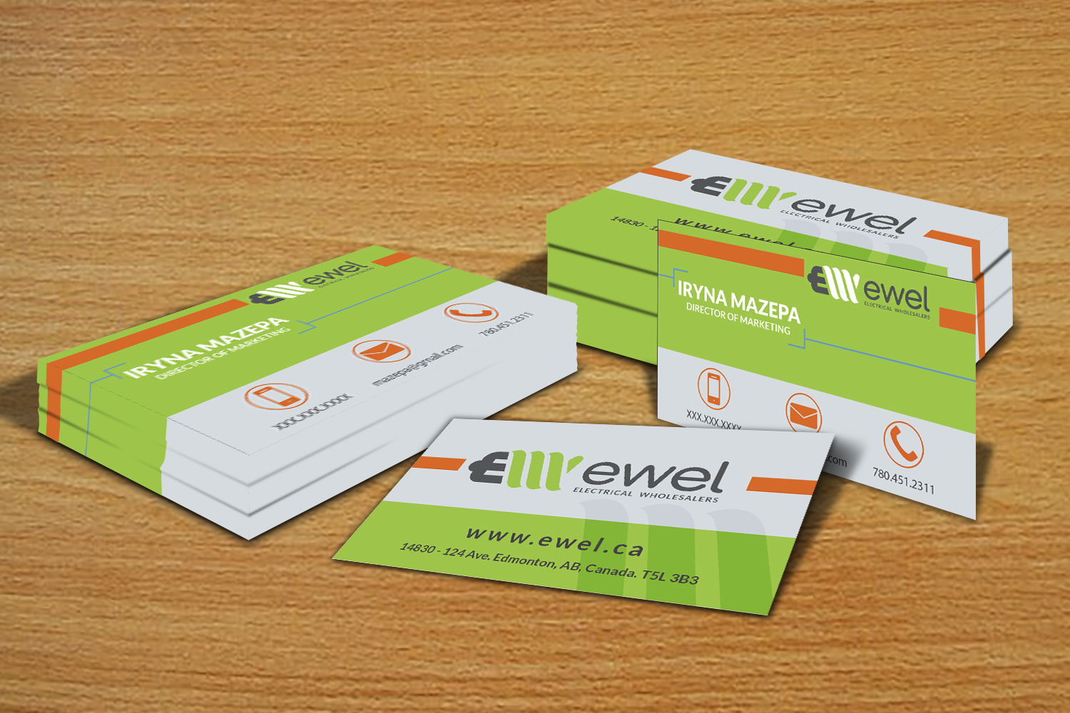 Business Card Design by Shaza Albero for EWEL | Design #18246036