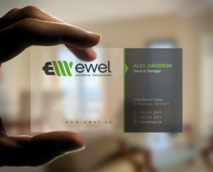 Business Card Design by logodentity for EWEL | Design: #18165035