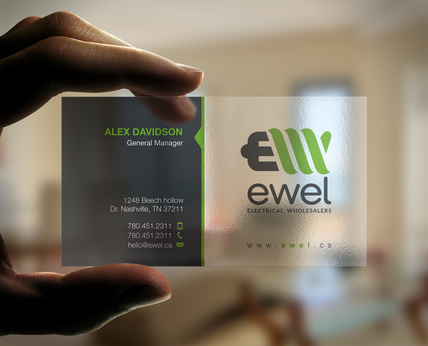 Business Card Design by logodentity for EWEL | Design #18165036