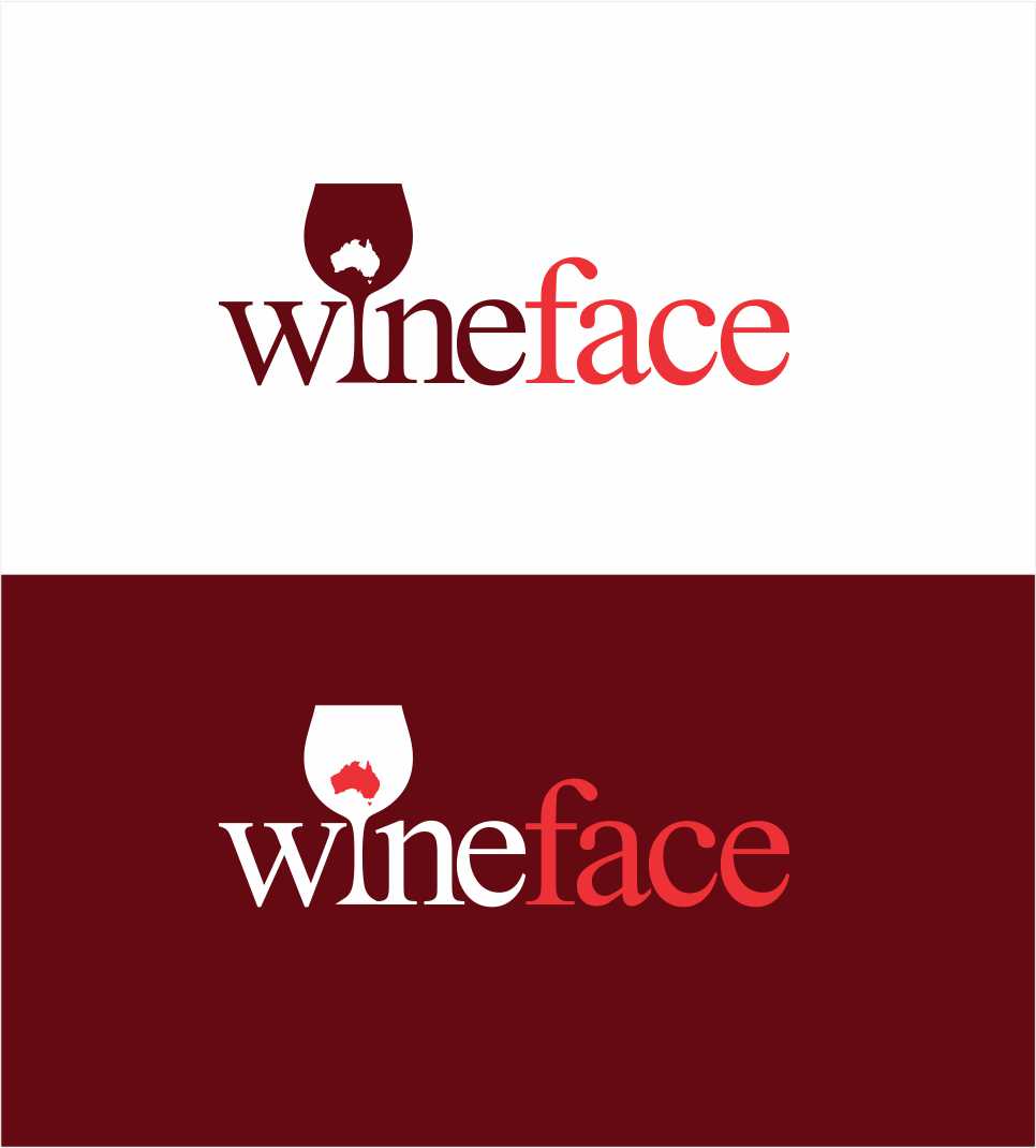 Logo Design by harryshout for Wineface Australia Pty. Ltd. | Design #18216526
