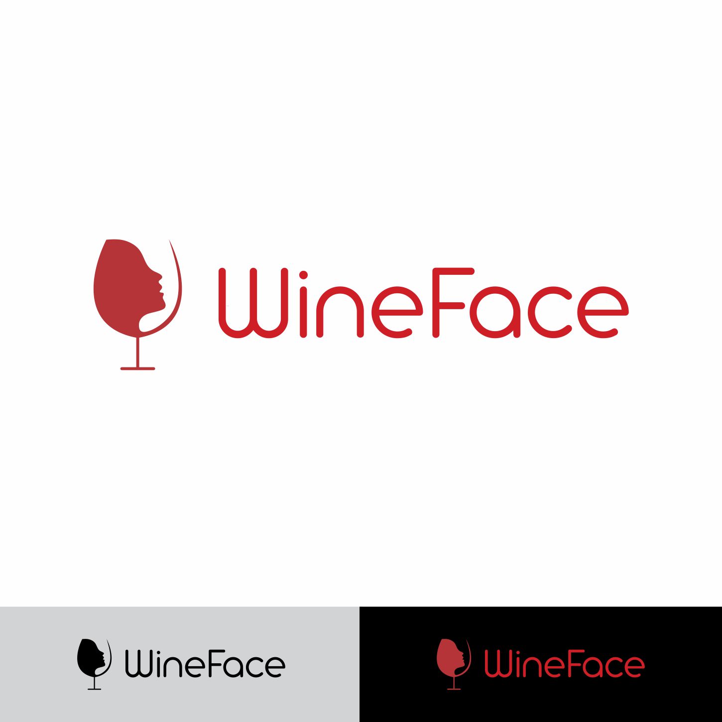 Logo Design by ev. for Wineface Australia Pty. Ltd. | Design #18231436
