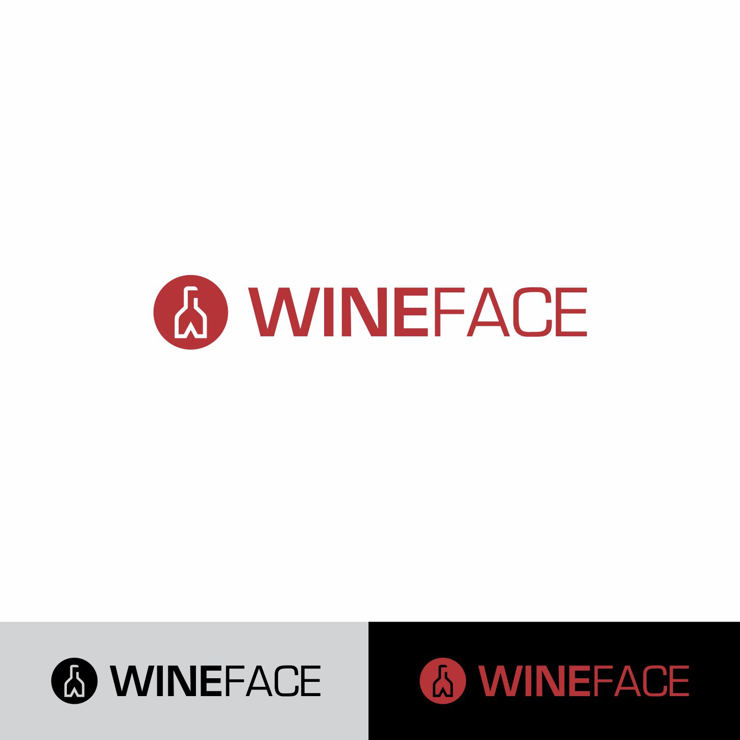 Logo Design by ev. for Wineface Australia Pty. Ltd. | Design #18231442