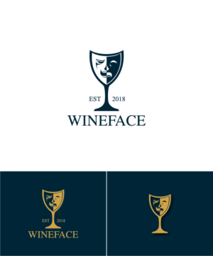 Logo Design by Wild Geek for Wineface Australia Pty. Ltd. | Design: #18167666
