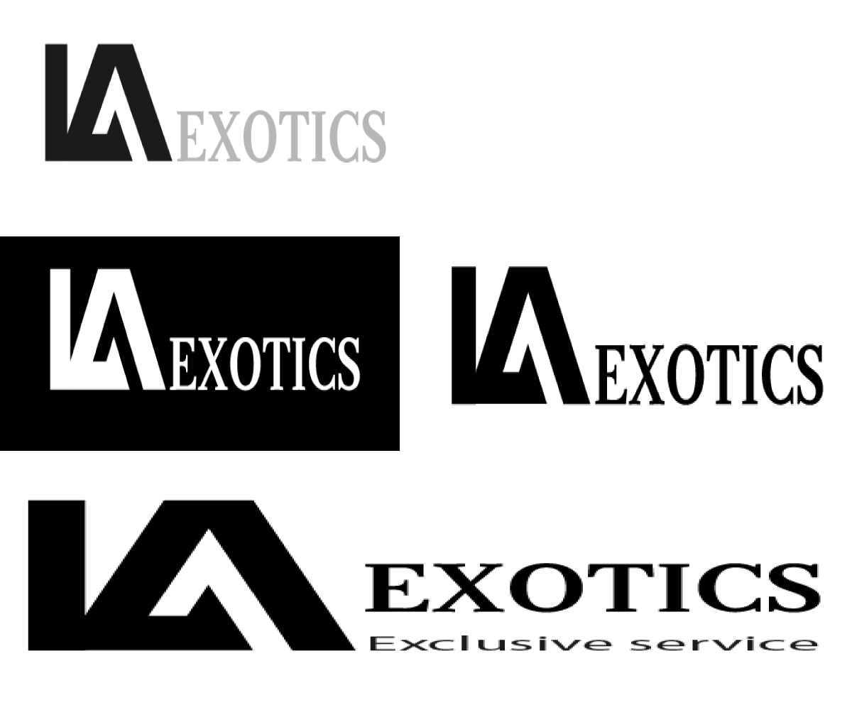 Logo Design by MehediHasan771 for LA Exotics | Design #18164035