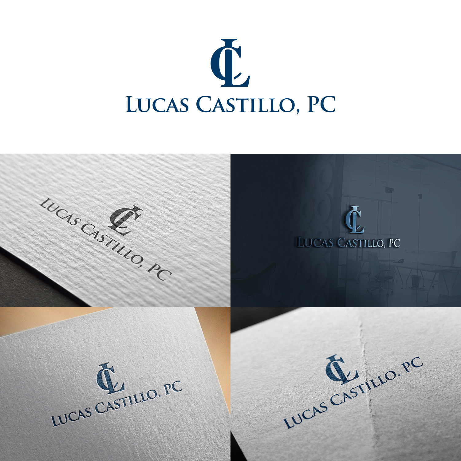 Logo Design by yogeshbadgire for Lucas Castillo, PC | Design #18166899