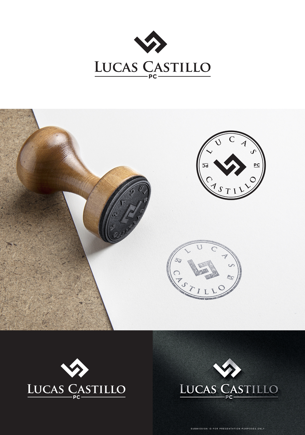 Logo Design by tavi for Lucas Castillo, PC | Design #18198844
