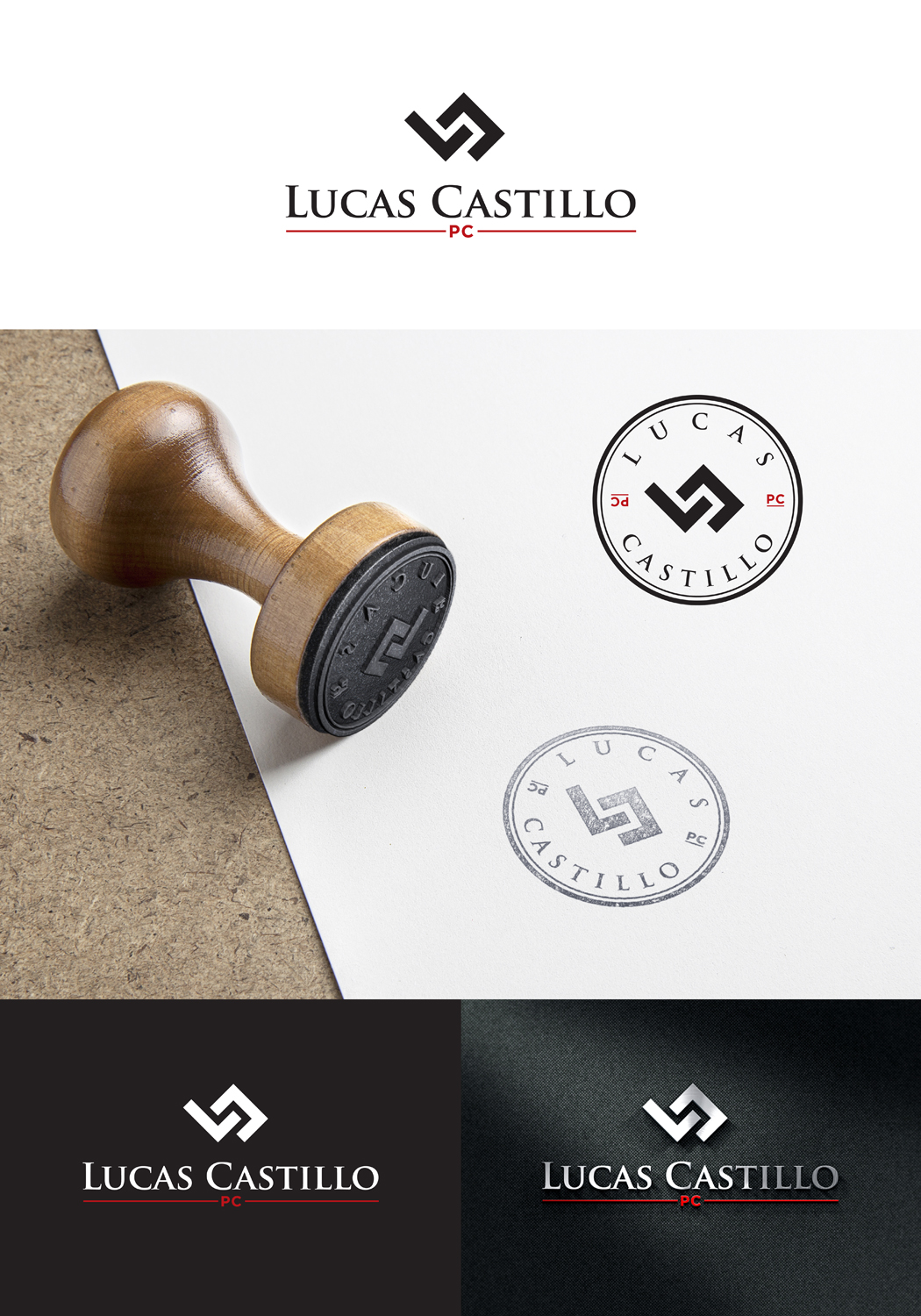 Logo Design by tavi for Lucas Castillo, PC | Design #18208260