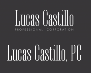Logo-Design von Diseno Advertising Pte Ltd für Lucas Castillo, PC | Design: #18190580