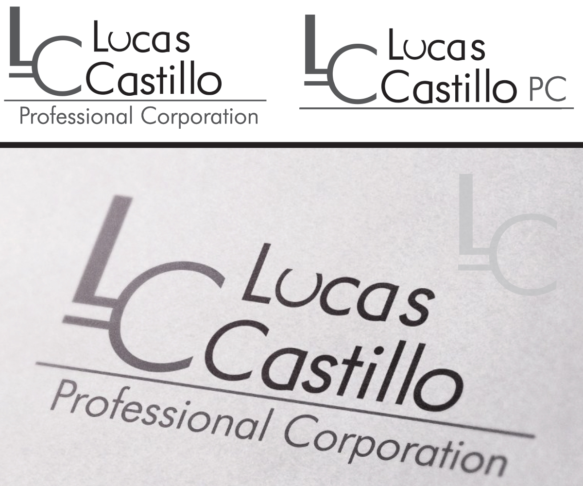 Logo Design by Mardzy for Lucas Castillo, PC | Design #18170591