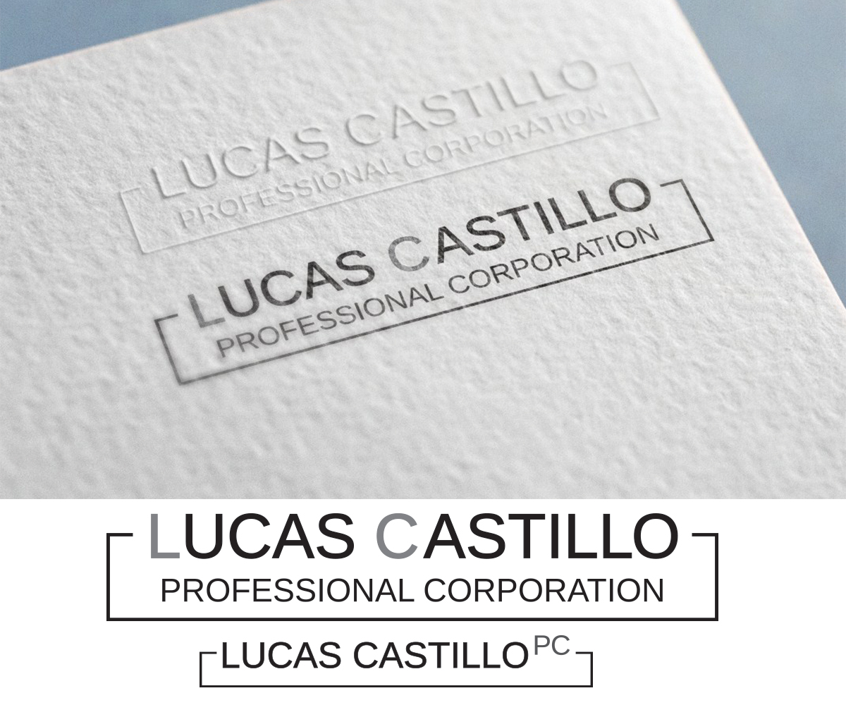 Logo Design by Mardzy for Lucas Castillo, PC | Design #18184252