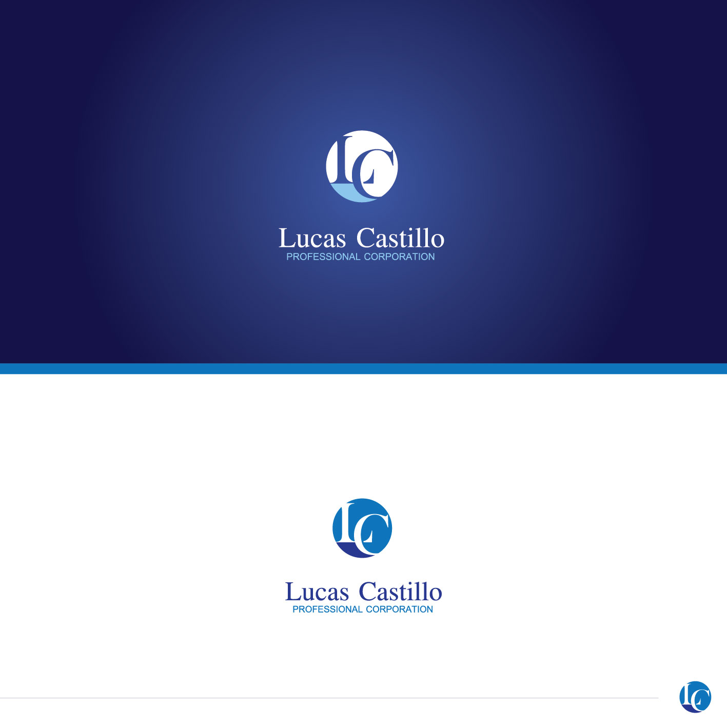 Logo Design by A.STUDIO for Lucas Castillo, PC | Design #18180661