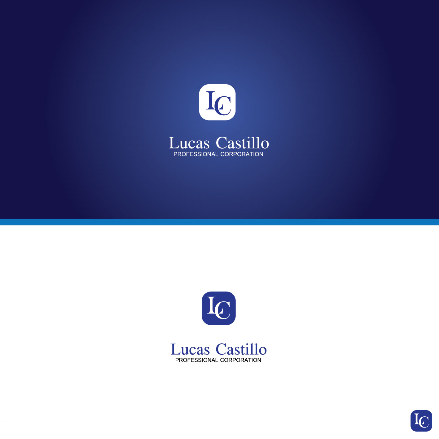 Logo Design by A.STUDIO for Lucas Castillo, PC | Design #18182186