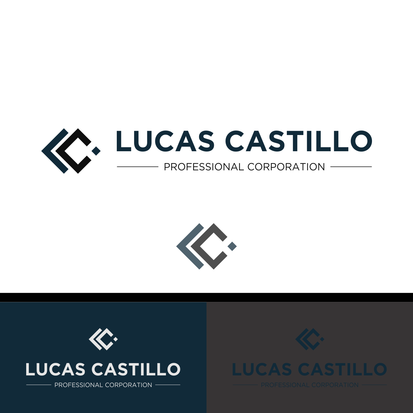 Logo Design by ZOLLOW.ID for Lucas Castillo, PC | Design #18205316