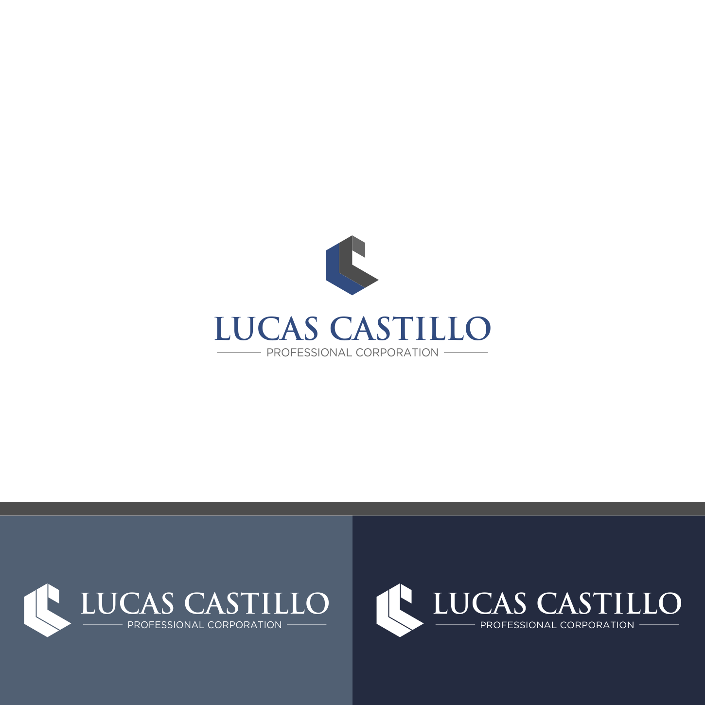 Logo Design by ZOLLOW.ID for Lucas Castillo, PC | Design #18211591