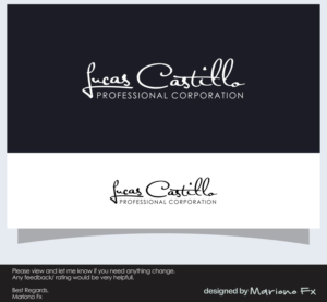 Logo Design by Mariono Fx for Lucas Castillo, PC | Design: #18174253