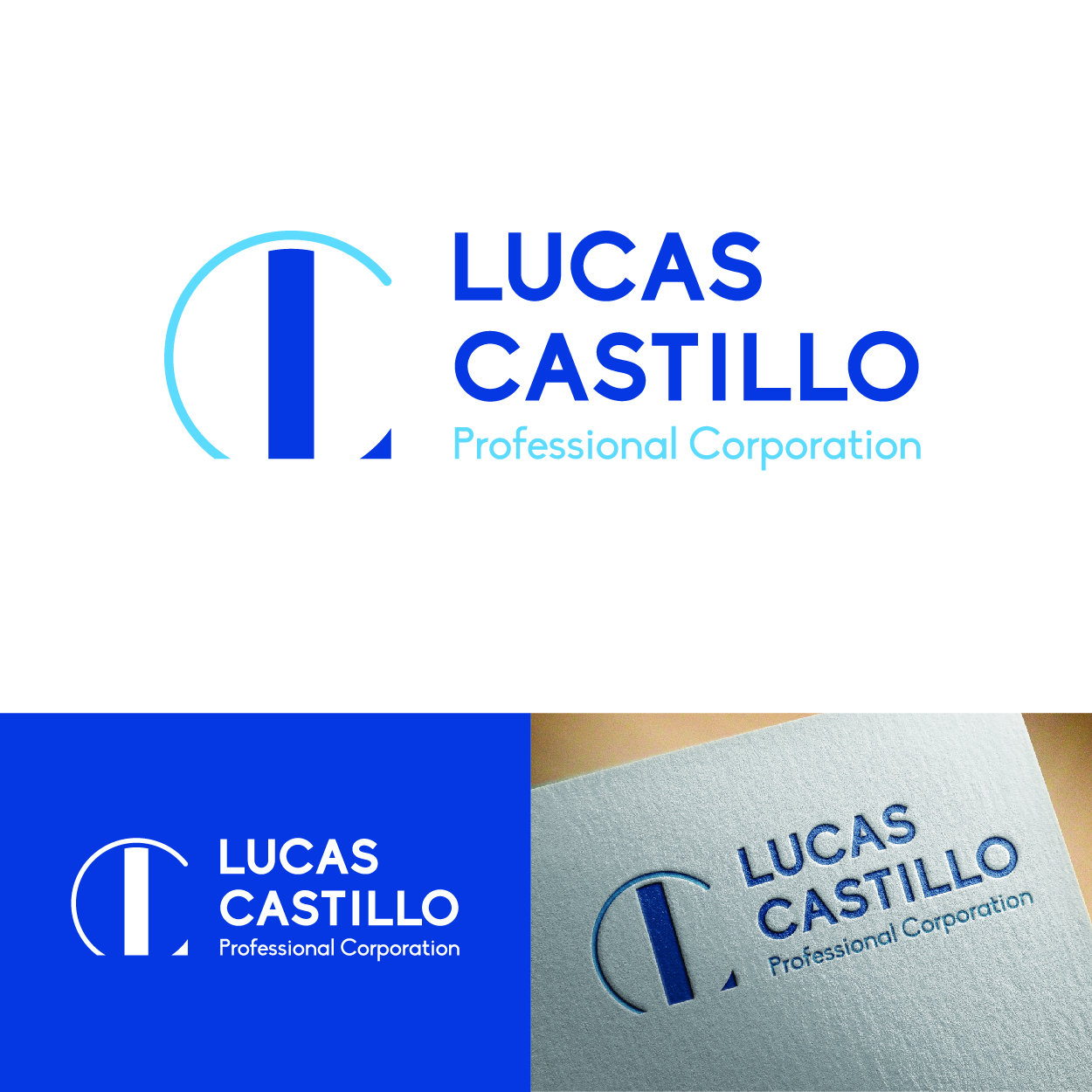 Logo Design by Thanh Tuyen for Lucas Castillo, PC | Design #18199252