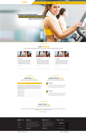 Web Design by SuperLayout for this project | Design: #2823281
