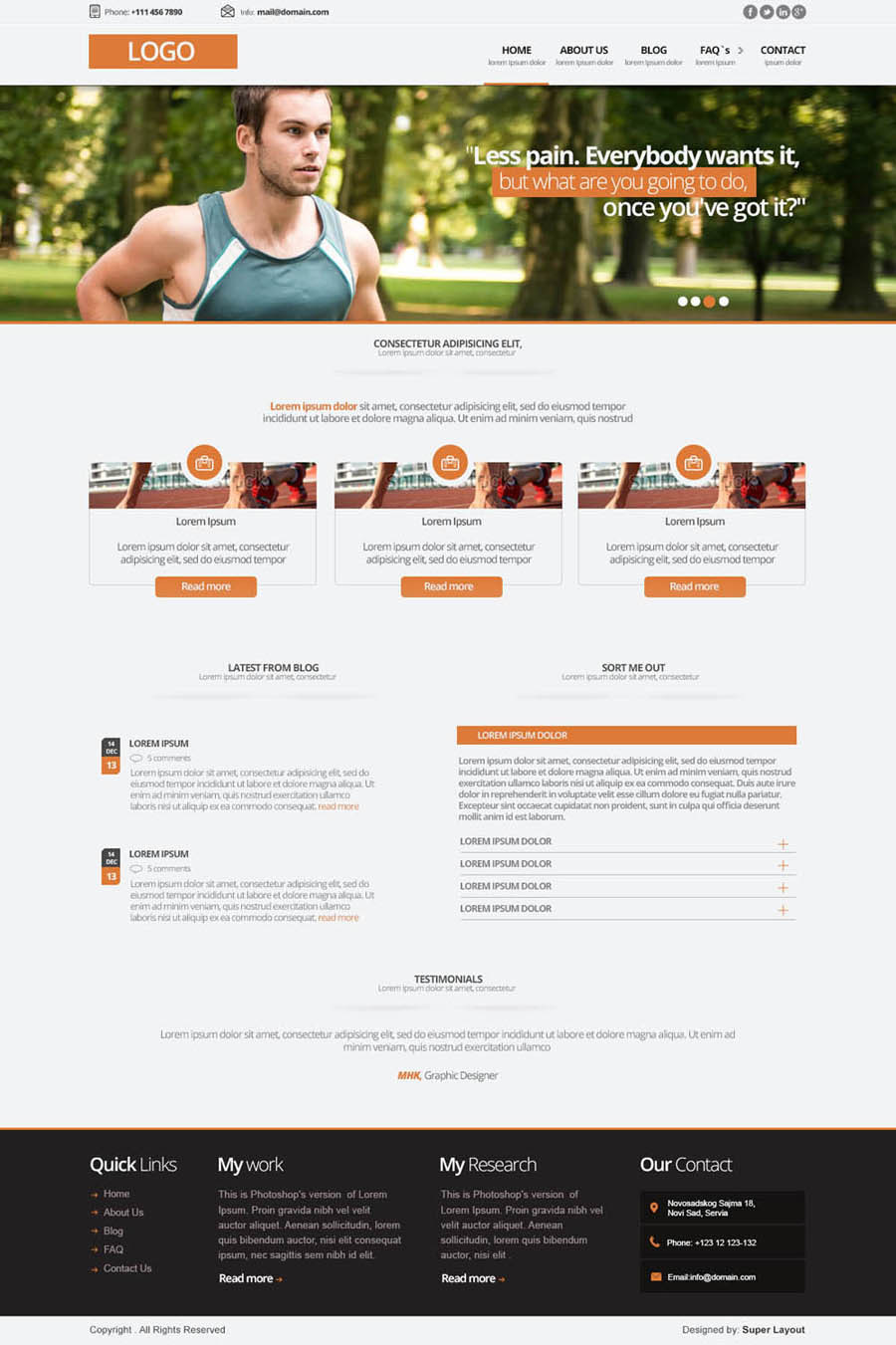 Web Design by SuperLayout for this project | Design #2823282