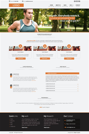 Web Design by SuperLayout for this project | Design: #2823282