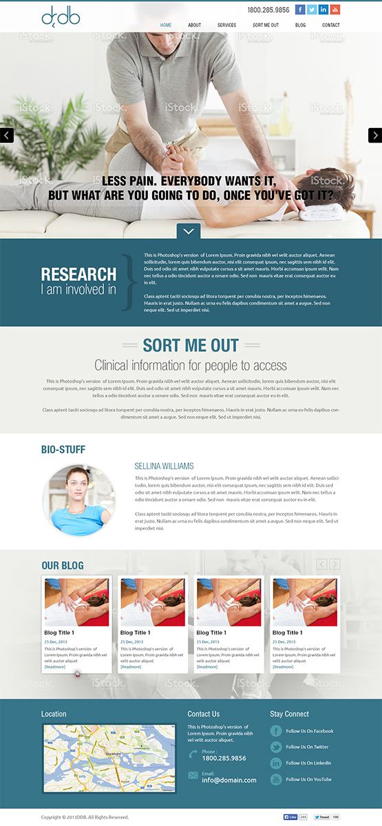 Web Design by Mayank Patel for this project | Design #2812158