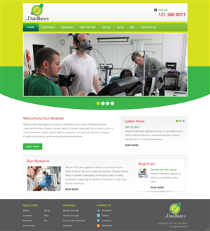 Web Design by pb for this project | Design: #2795422