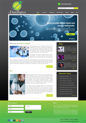 Web Design by pb for this project | Design: #2795426