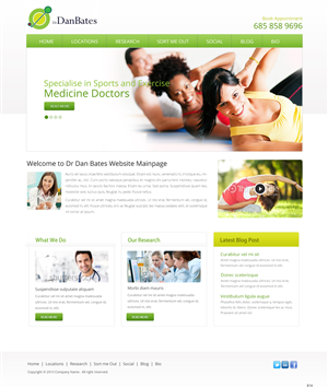 Web Design by pb for this project | Design: #2795429