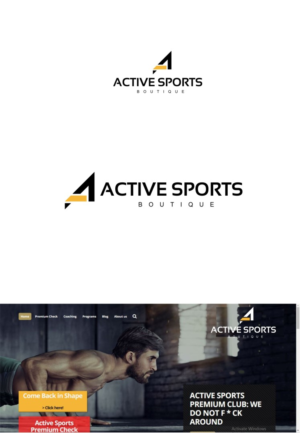 A (logo already from https://www.activesportspremium.nl/) Active Sports Boutique  | Diseño de Logo por alok bhopatkar