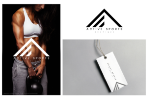 A (logo already from https://www.activesportspremium.nl/) Active Sports Boutique  | Logo Design by DominicDesign