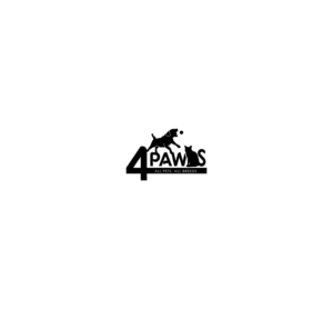 Logo Design by Ves-Boycheva for Four paws | Design: #18188989