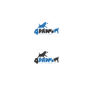 Logo Design by Ves-Boycheva for Four paws | Design: #18193871
