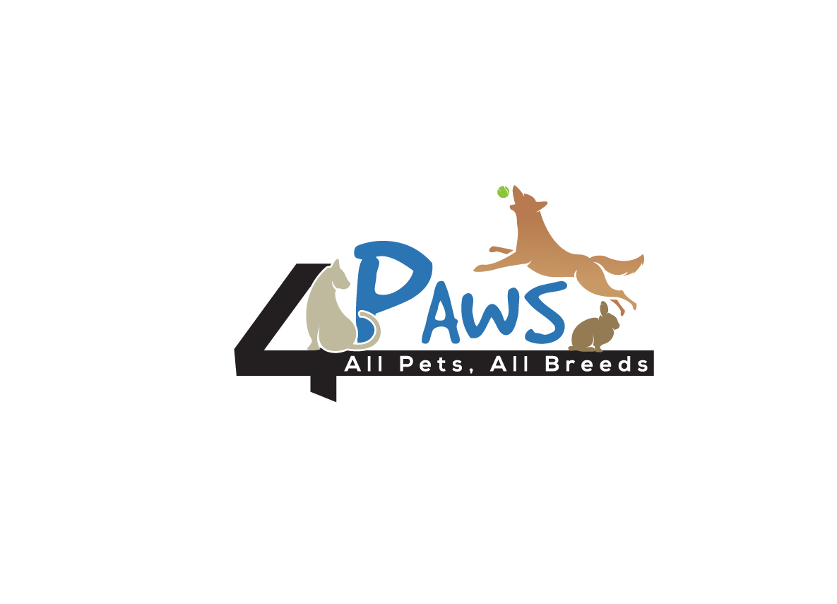 Logo-Design von creative.bugs für Four paws | Design #18198412