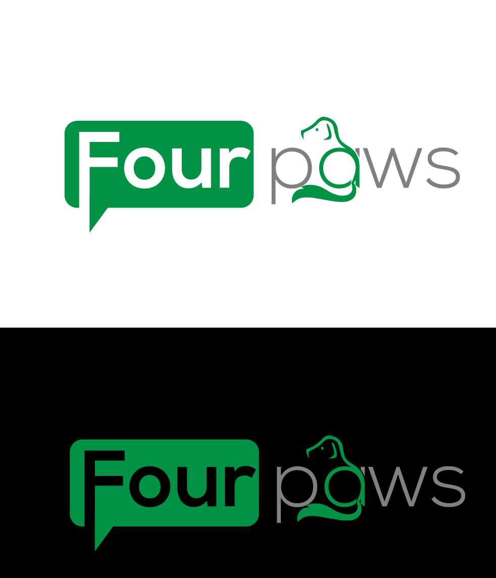 Logo Design by jonson 2 for Four paws | Design #18185215