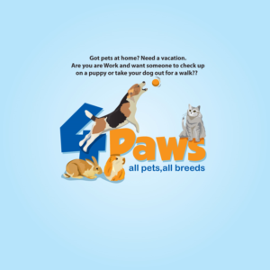 Logo Design by CreativeFlows 2 for Four paws | Design: #18200121