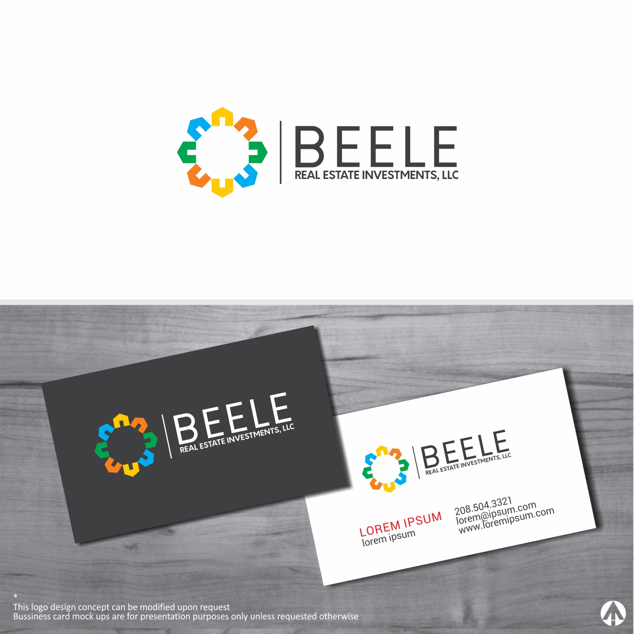 Logo Design by MBARO for beele real estate investments | Design #18294671