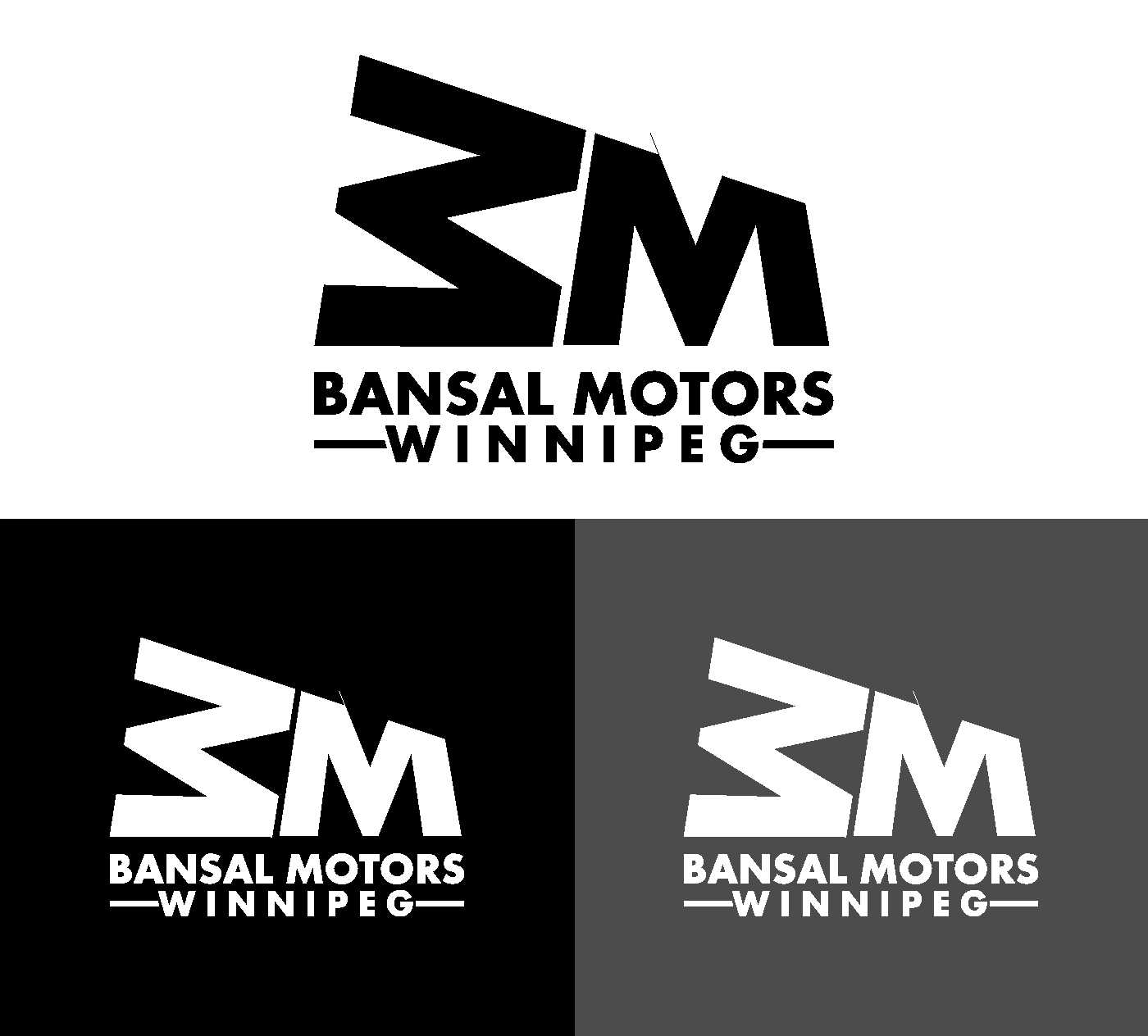 Logo Design by hernawanrere for Bansal Motors of Winnipeg | Design #19403598