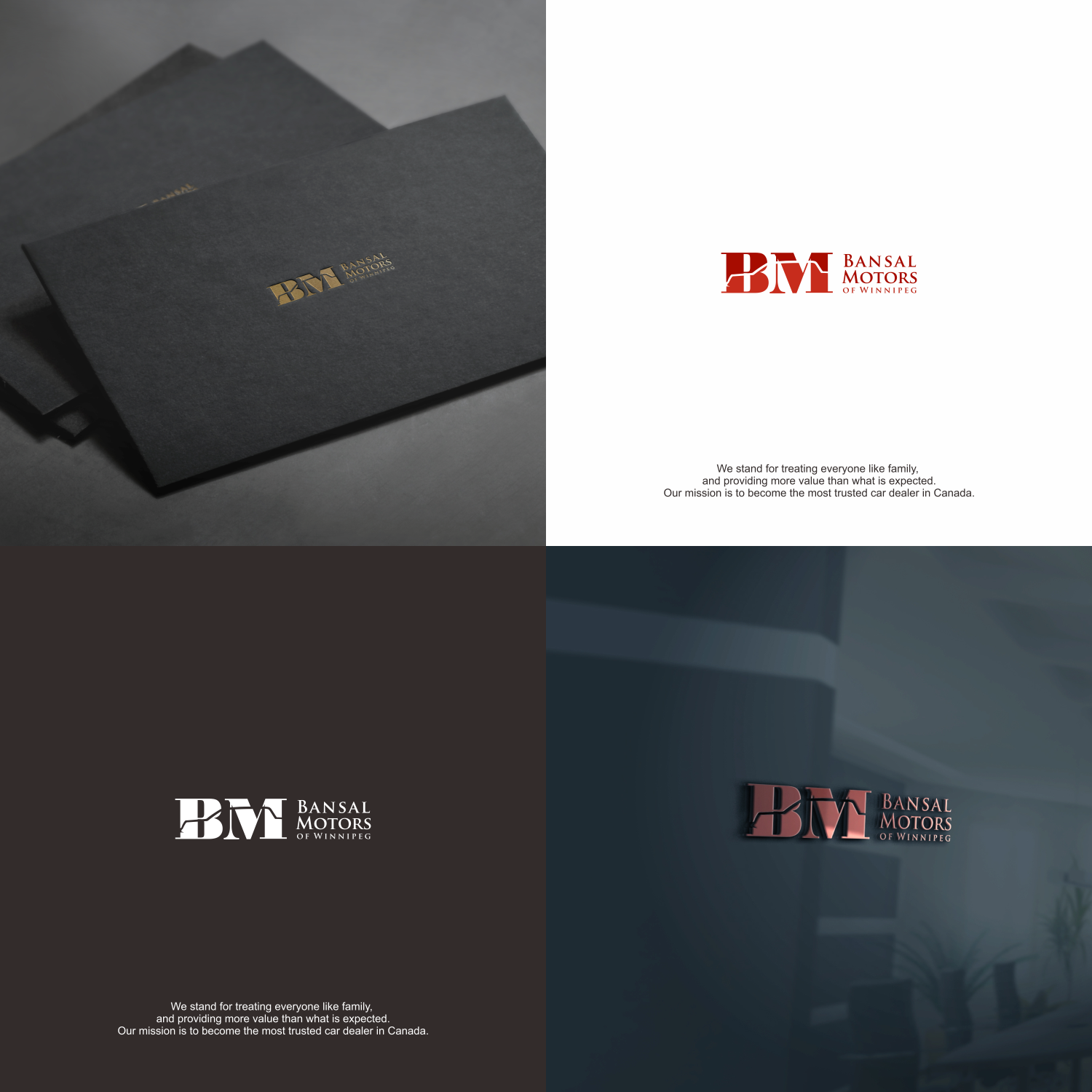 Logo Design by juminto 3 for Bansal Motors of Winnipeg | Design #19378489