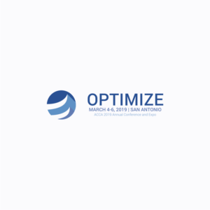 Optimize | March 4-6, 2019 | San Antonio, TX and if possible ACCA 2019 Annual Conference and Expo | Logo Design by graphicssquare